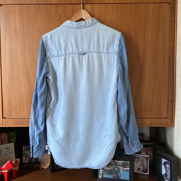 ANTHROPOLOGIE Cloth & Stone Button Down Top - Picture 5 of 5